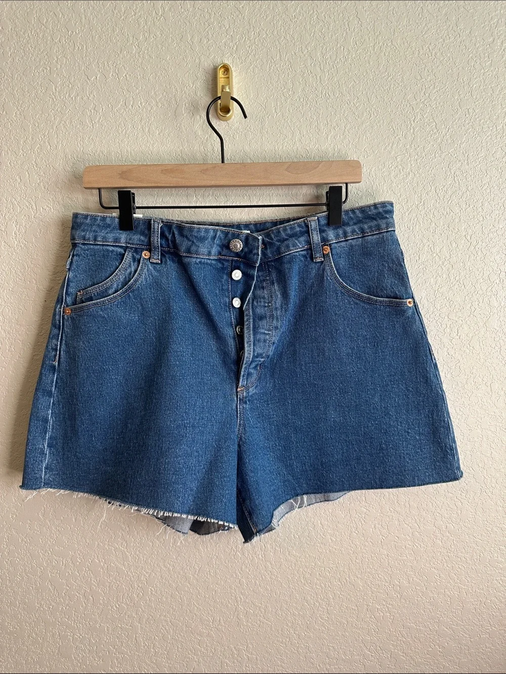 ROLLA'S Original Denim Short in New York Blue High Rise NWT 32